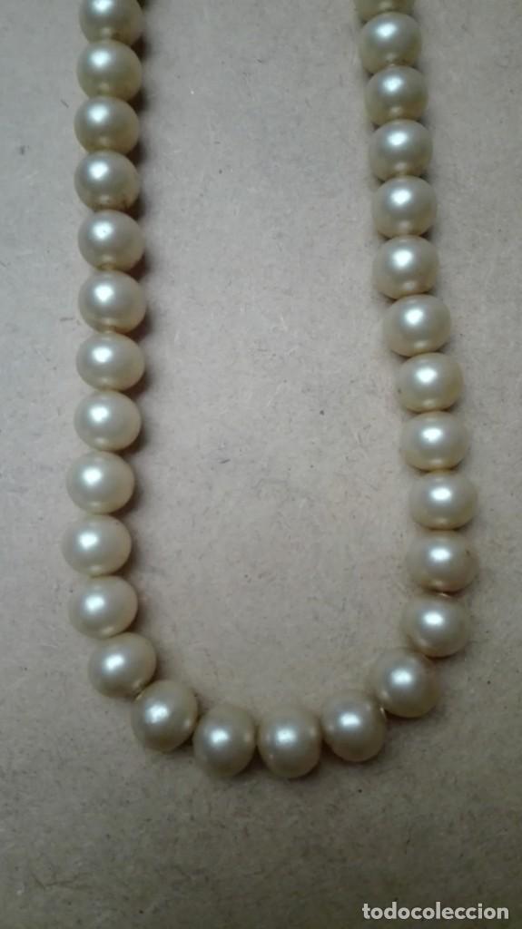 Joyeria: Collar de perlas sint&eacute;ticas con broche - Foto 4
