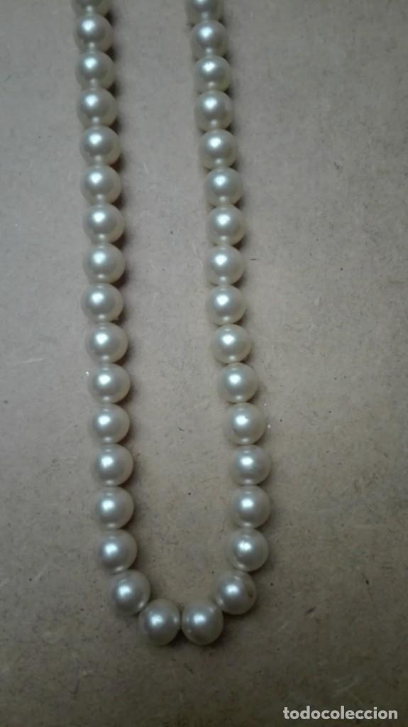 Joyeria: Collar de perlas sint&eacute;ticas con broche - Foto 4