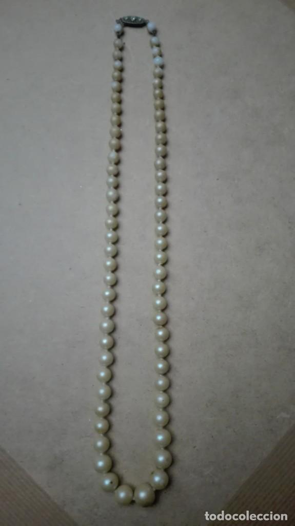 Joyeria: Collar de perlas sint&eacute;ticas con broche - Foto 1
