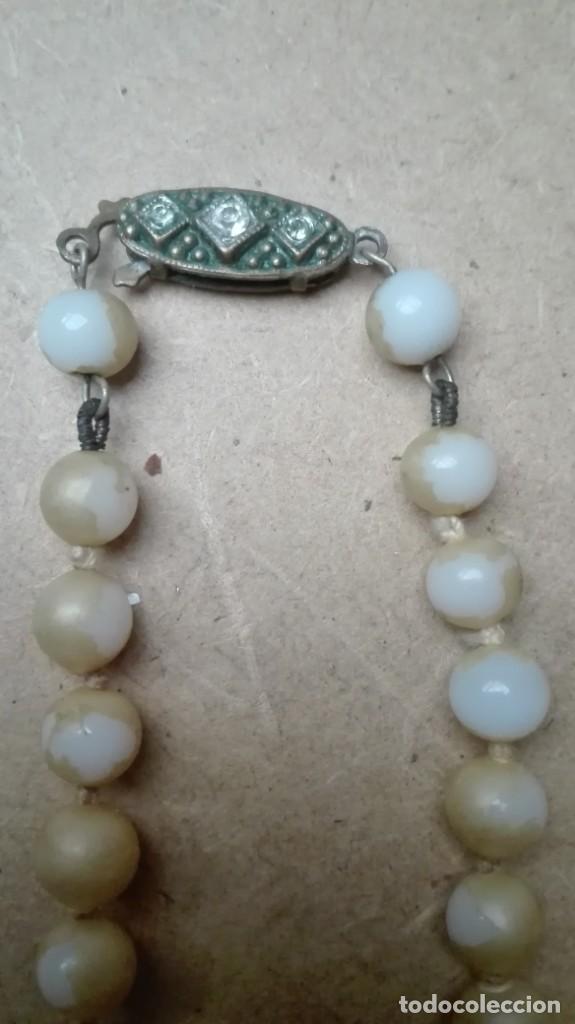 Joyeria: Collar de perlas sint&eacute;ticas con broche - Foto 2