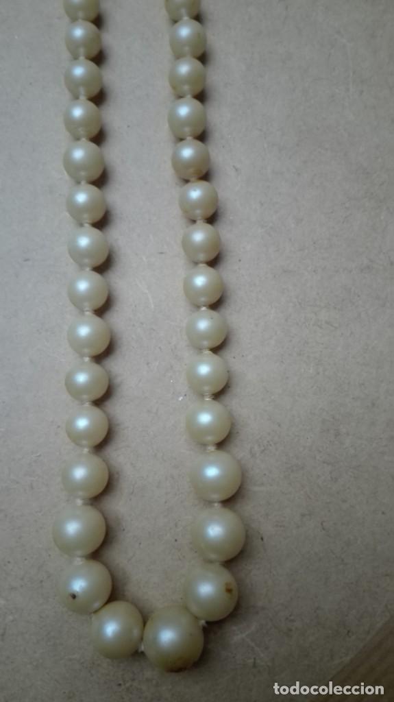 Joyeria: Collar de perlas sint&eacute;ticas con broche - Foto 4