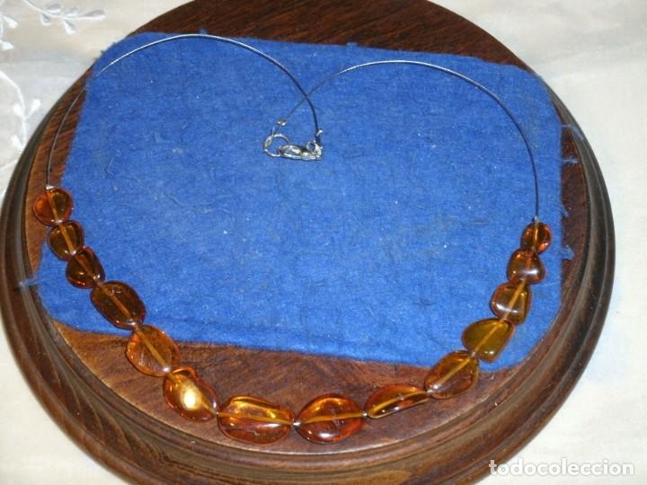 Joyeria: COLLAR,GARGANTILLA DE AMBAR. - Foto 2