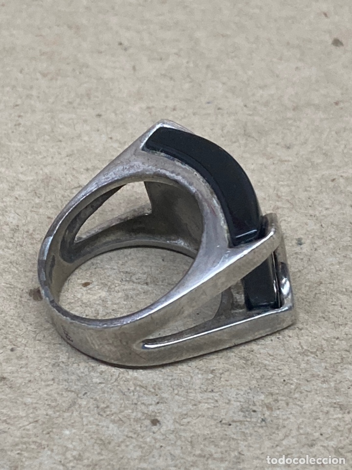 Joyeria: Anillo de plata y &oacute;nix Ref:S20 - Foto 2