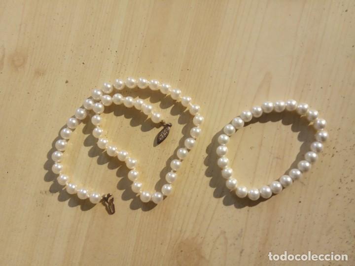 Joyeria: COLLAR Y BRAZALETE DE PERLAS - Foto 1