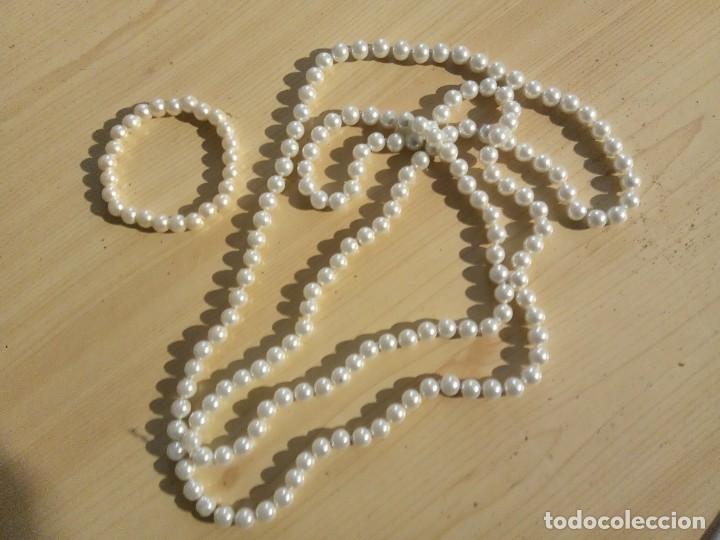 Joyeria: GRAN COLLAR Y BRAZALETE DE PERLAS - Foto 1