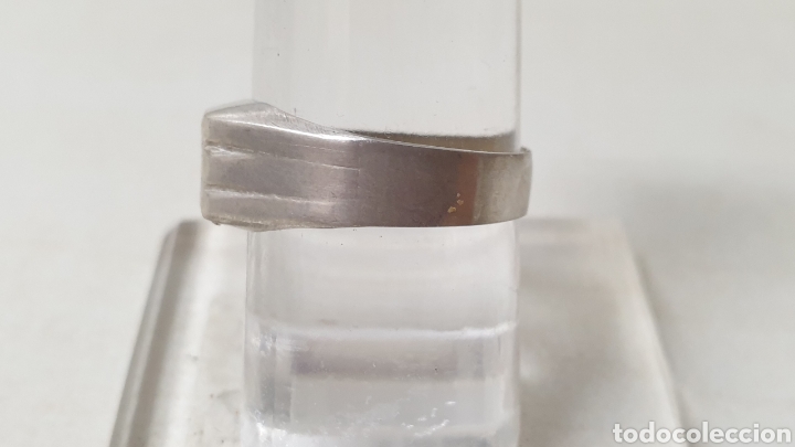 Joyeria: ANILLO DE PLATA DE LEY TIPO SELLO - Foto 4
