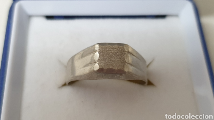 Joyeria: ANILLO DE PLATA DE LEY TIPO SELLO - Foto 1