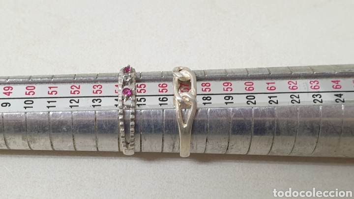 Joyeria: 2 ANILLO DE PLATA DE LEY PRESENTA - Foto 3