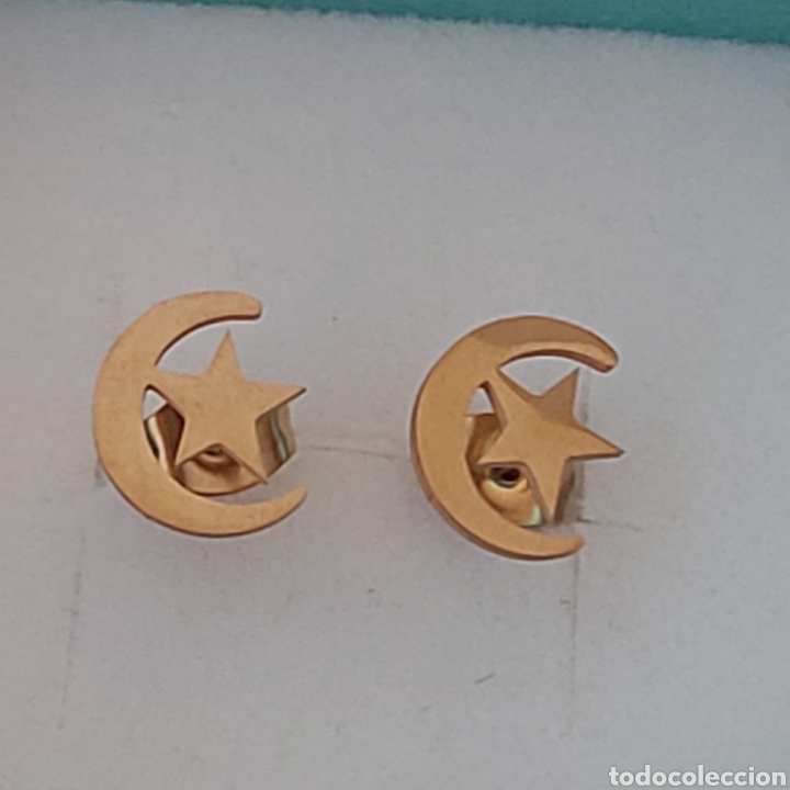 Joyeria: FANT&Aacute;STICOS PENDIENTES de ACERO y ORO - Foto 1