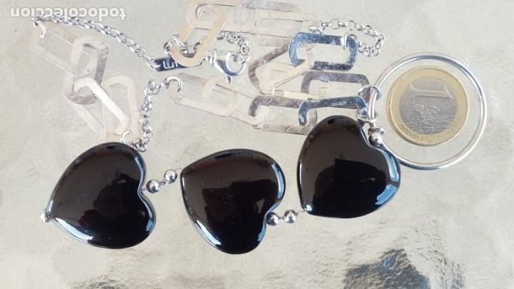 Joyeria: COLLAR PLATA CON CORAZONES - Foto 1