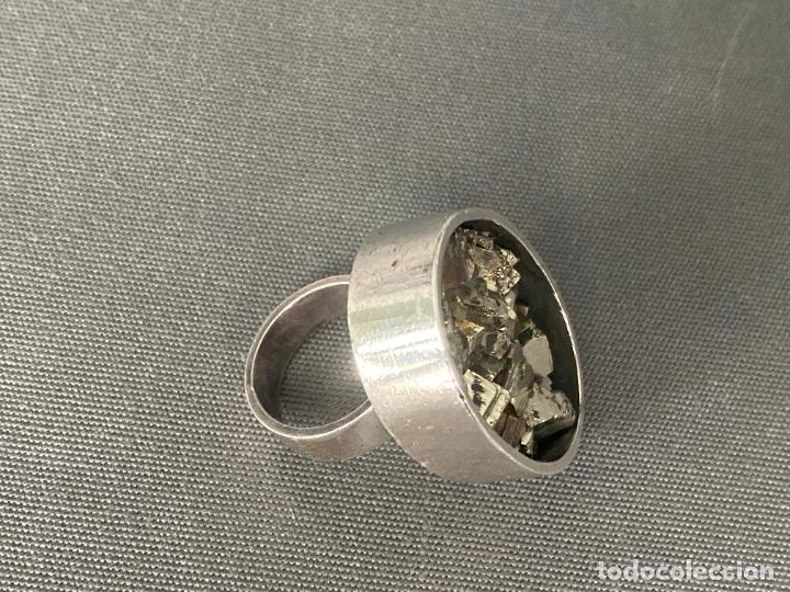 Joyeria: Jens Asby , Denmark ring silver design . anillo de plata contrastado - Foto 4