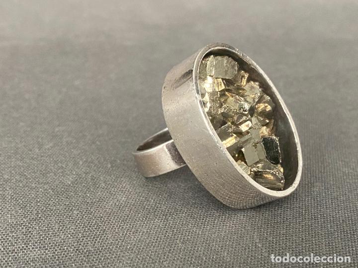 Joyeria: Jens Asby , Denmark ring silver design . anillo de plata contrastado - Foto 5