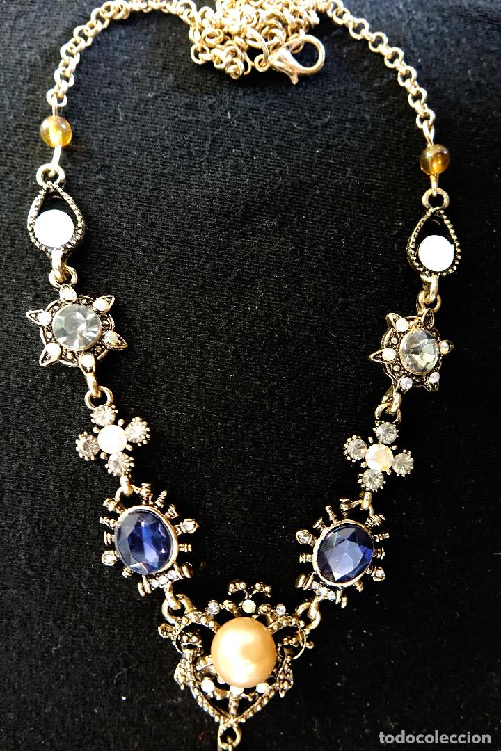 Joyeria: COLLAR BARROCO CON ANGEL ALAS ABIERTAS - Foto 2