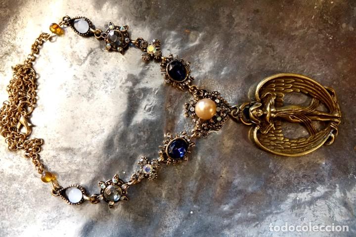 Joyeria: COLLAR BARROCO CON ANGEL ALAS ABIERTAS - Foto 5