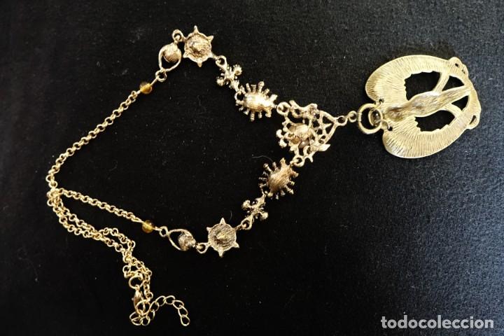 Joyeria: COLLAR BARROCO CON ANGEL ALAS ABIERTAS - Foto 7