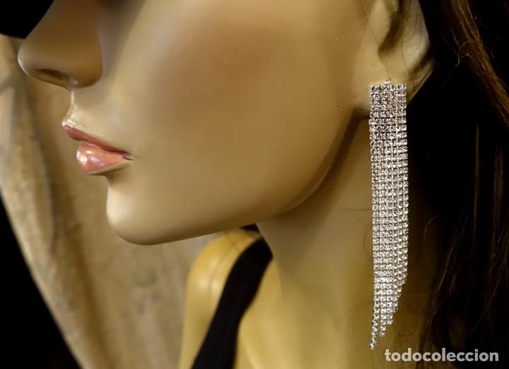 Joyeria: PENDIENTES LARGOS BRILLANTES - Foto 1