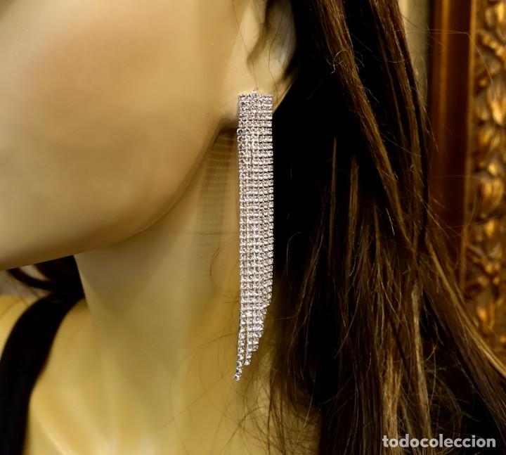 Joyeria: PENDIENTES LARGOS BRILLANTES - Foto 2