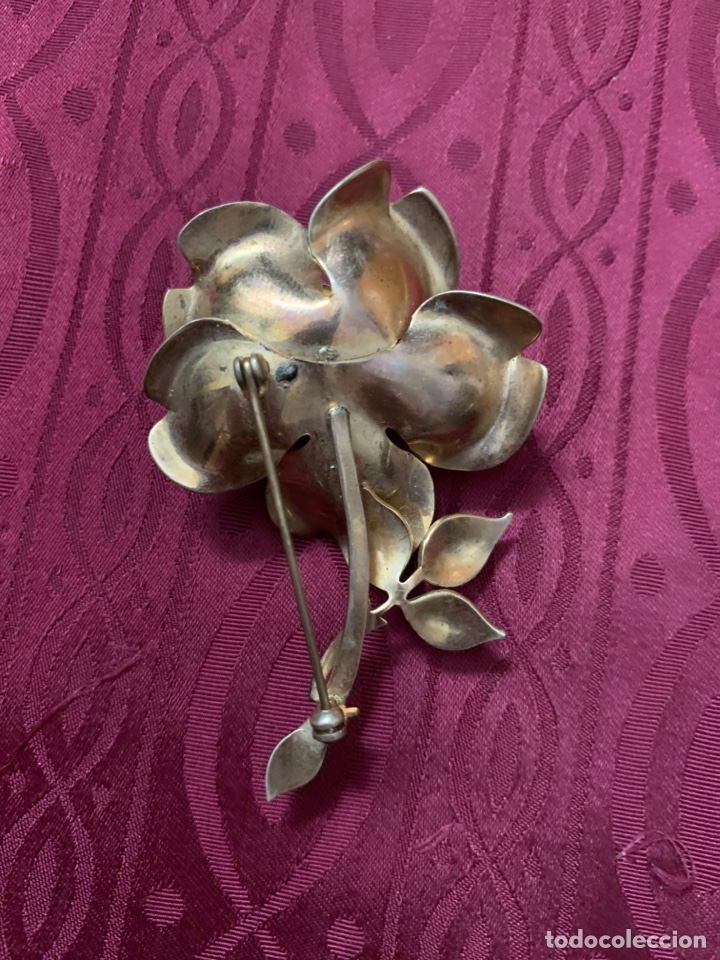 Joyeria: Broche antiguo bronce - Foto 5