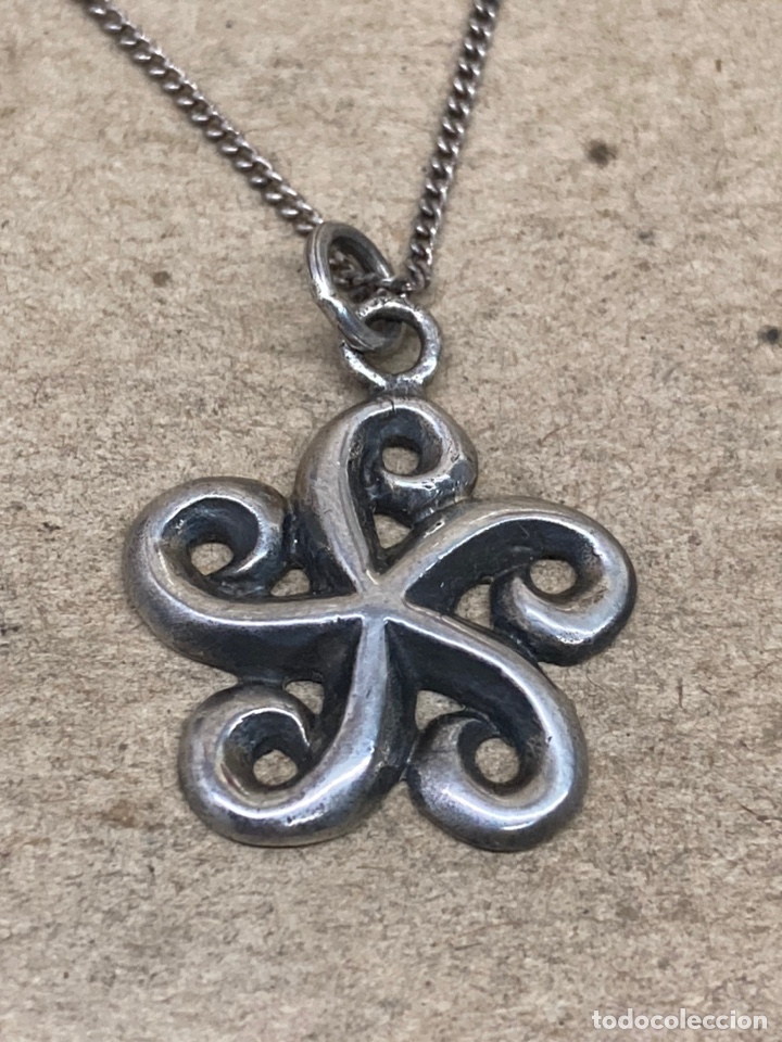 Joyeria: Cadena y colgante de plata - Foto 2