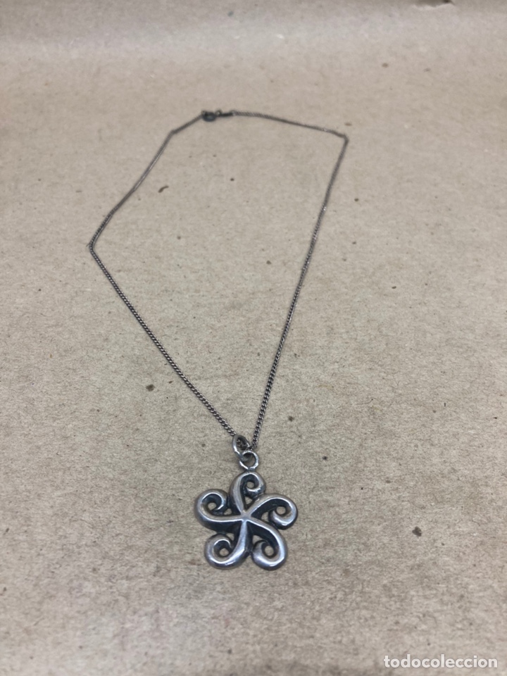 Joyeria: Cadena y colgante de plata - Foto 1