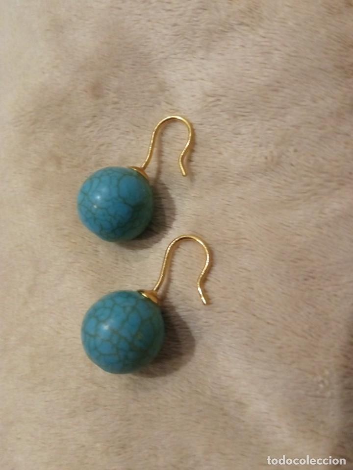 Joyeria: Pendientes de turquesas - Foto 1