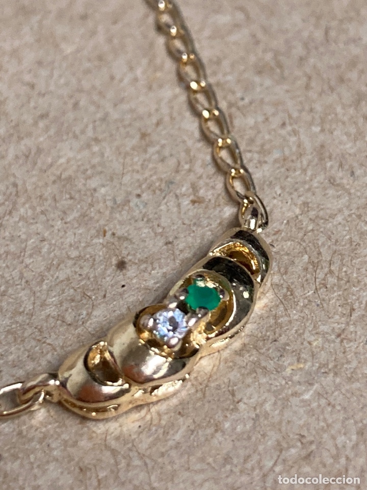 Joyeria: Gargantilla de plata Chapada en oro - Foto 3