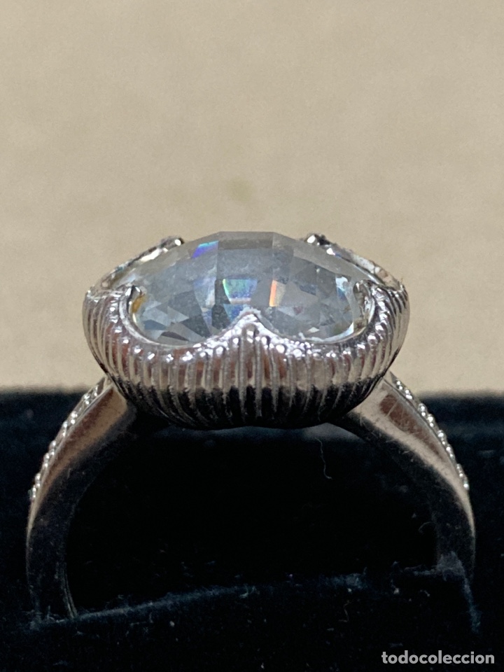 Joyeria: Sortija de plata con circonitas/S56 - Foto 2