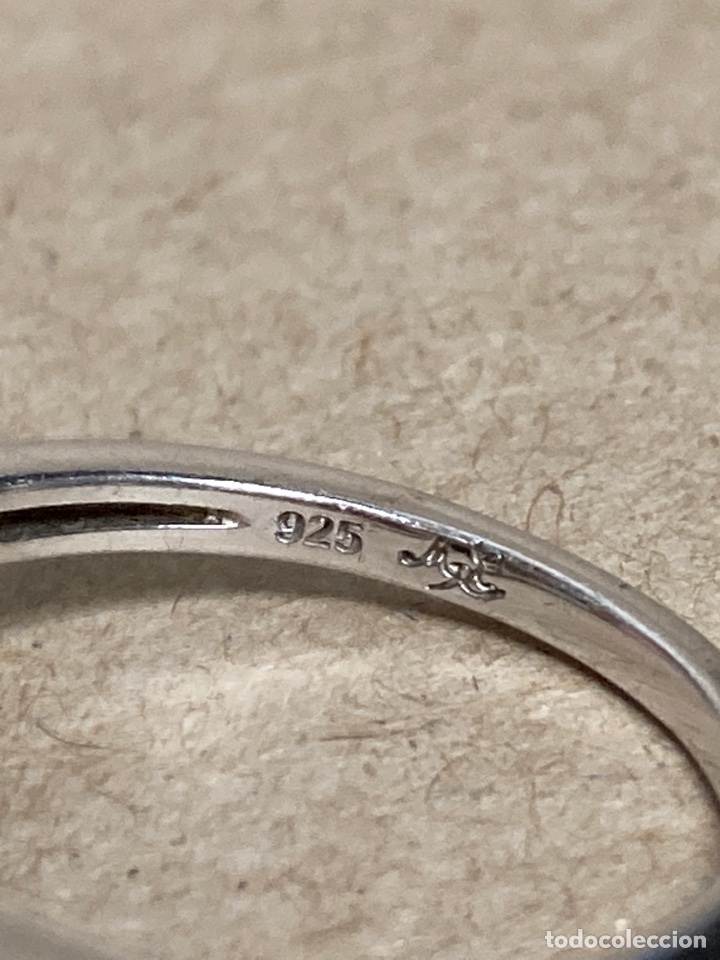 Joyeria: Sortija de plata con circonitas/S56 - Foto 7