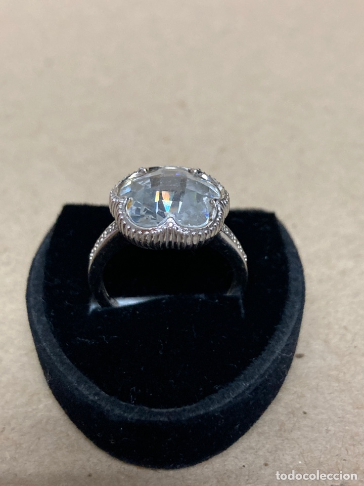 Joyeria: Sortija de plata con circonitas/S56 - Foto 1