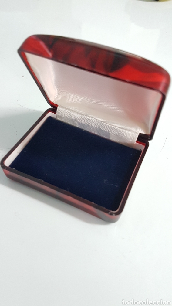 Joyeria: ESTUCHE PARA JOYAS ANTIGUO TIPO CAREY - Foto 3