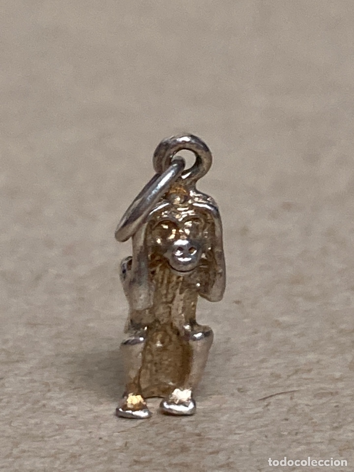 Joyeria: Colgante de plata en forma de mono - Foto 3