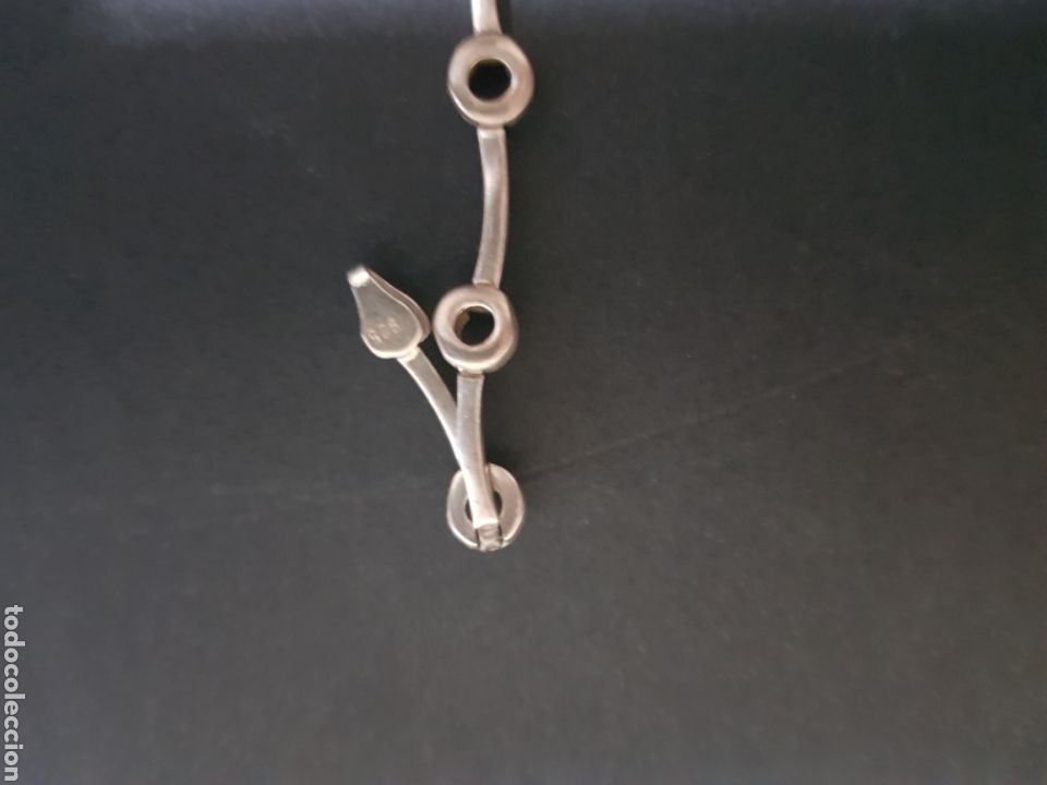 Joyeria: #523 PULSERA DE PLATA CON CIRCULO PLATA DE LEY 925 - Foto 3