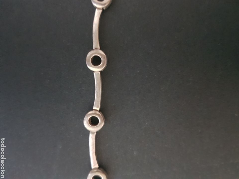 Joyeria: #523 PULSERA DE PLATA CON CIRCULO PLATA DE LEY 925 - Foto 1