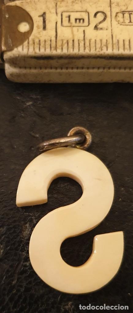 Joyeria: Colgante &rdquo;S&rdquo; color Marfil - Foto 2