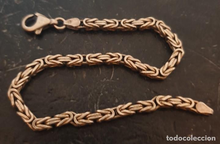 Joyeria: Pulsera de plata antigua - Foto 1