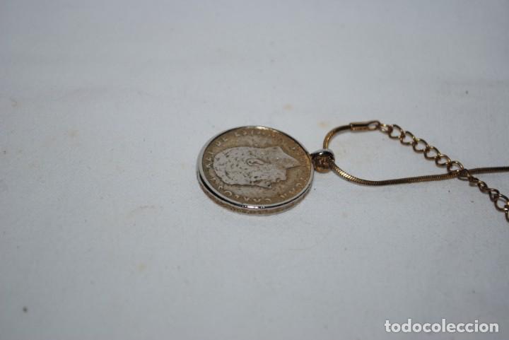 Joyeria: MODERNO COLGANTE DE MONEDA DE 100 PESETAS . - Foto 4