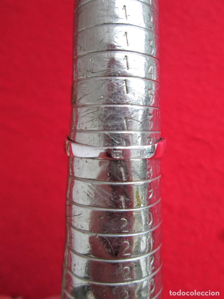Joyeria: ANTIGUO ANILLO DE PLATA CON CIRCONITAS - SIN ESTRENAR - Foto 5