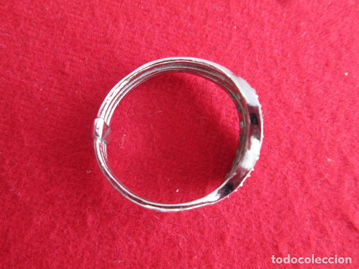 Joyeria: ANTIGUO ANILLO DE PLATA CON CIRCONITAS - SIN ESTRENAR - Foto 3