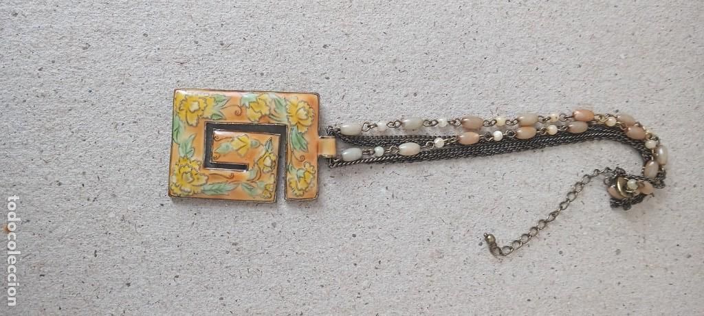 Joyeria: COLLAR ANTIGUO ESMALTE T15 - Foto 1