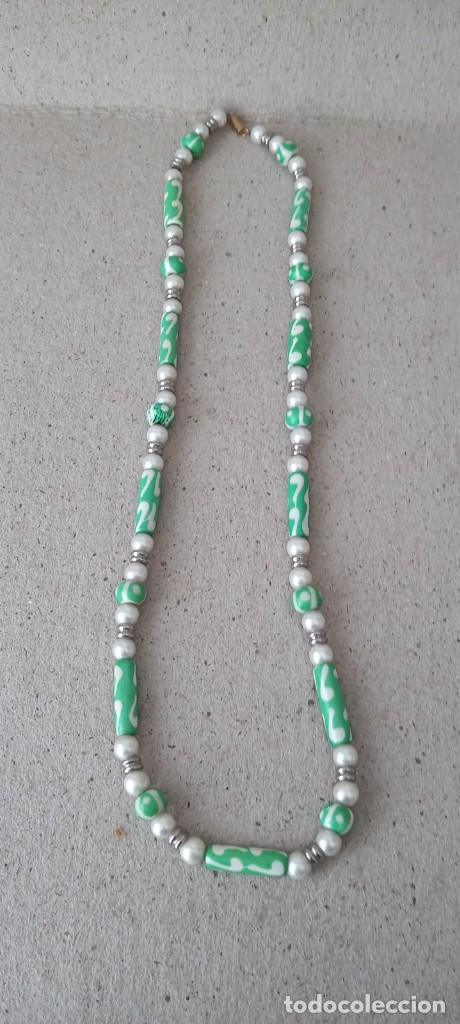 Joyeria: COLLAR DE PIEDRAS VINTAGE. T - Foto 1