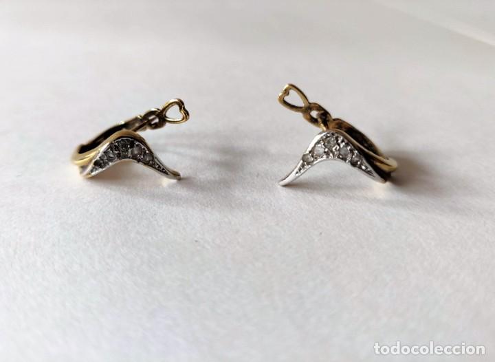Joyeria: Pendientes Chapados en Oro - Foto 1
