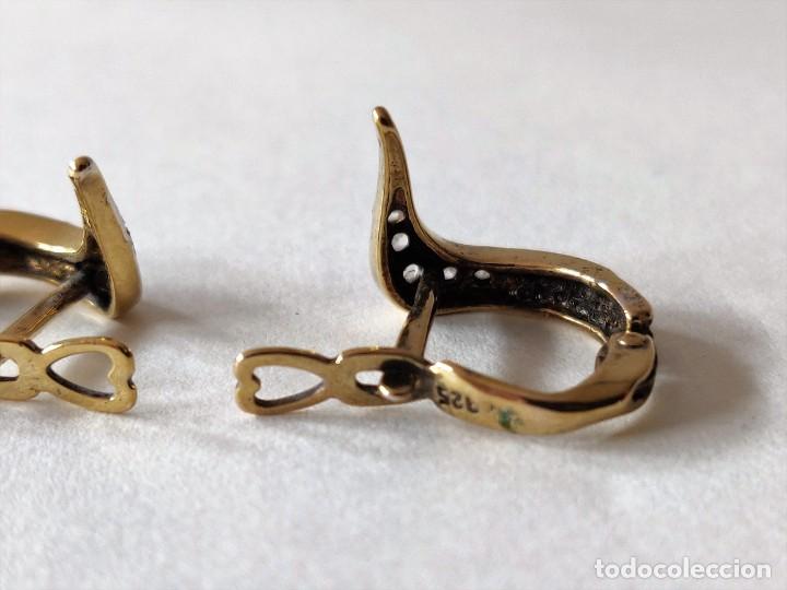 Joyeria: Pendientes Chapados en Oro - Foto 5