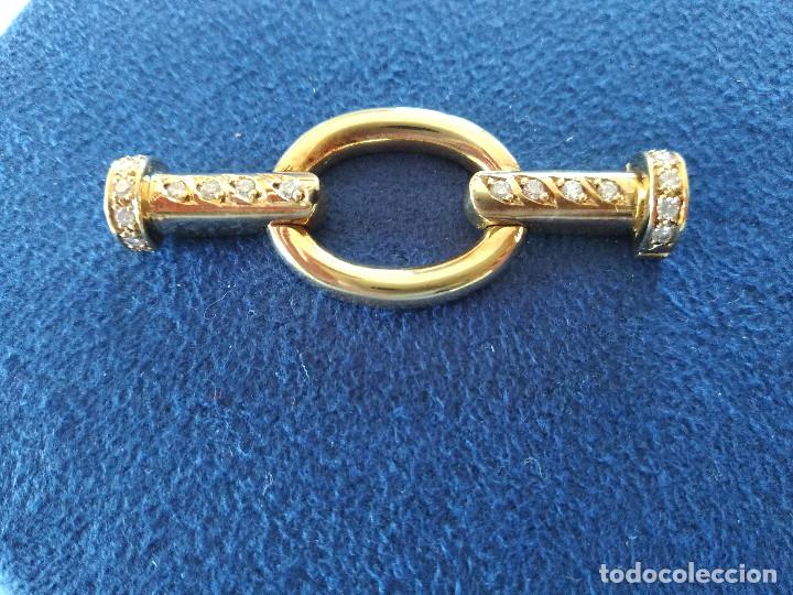 Joyeria: CIERRE COLLAR ORO 18K Y BRILLANTES - Foto 3