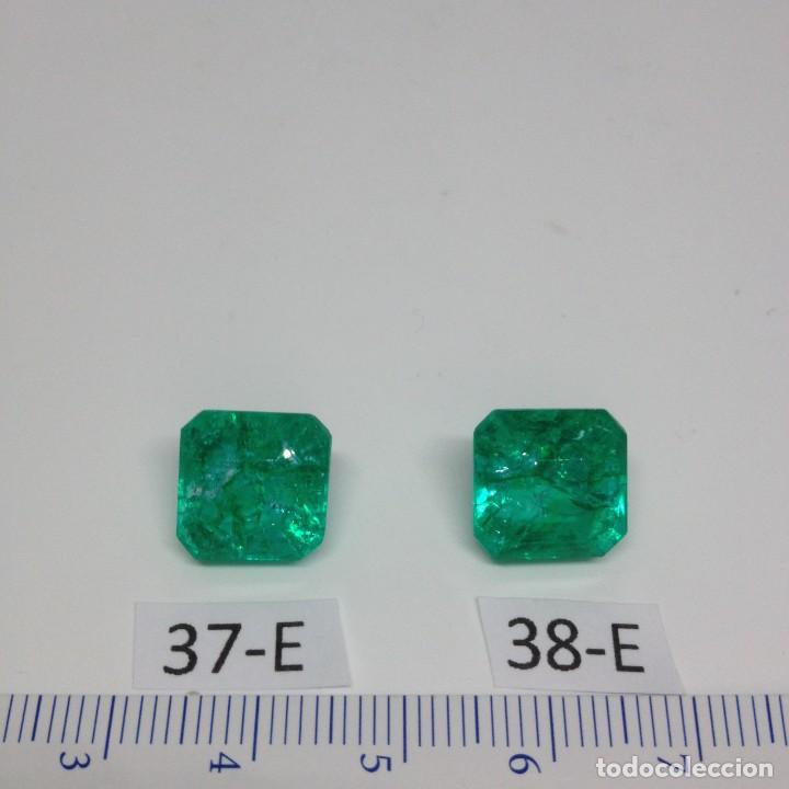 Joyeria: 2 BONITAS GEMAS SIMIL/ESMERALDA, PARA, PENDIENTES, ETC. - Foto 2