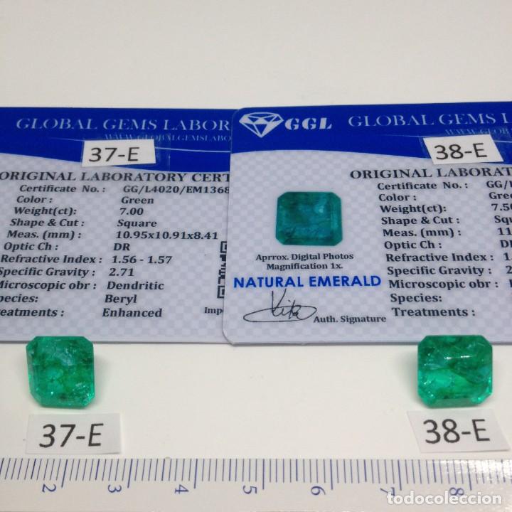 Joyeria: 2 BONITAS GEMAS SIMIL/ESMERALDA, PARA, PENDIENTES, ETC. - Foto 3