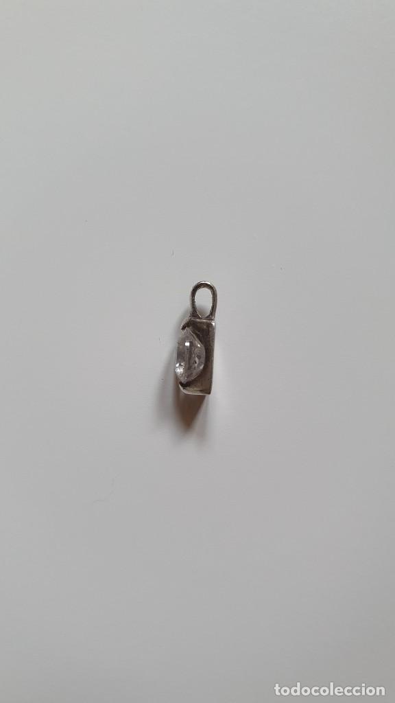 Joyeria: Colgante plateado con brillante - Foto 4