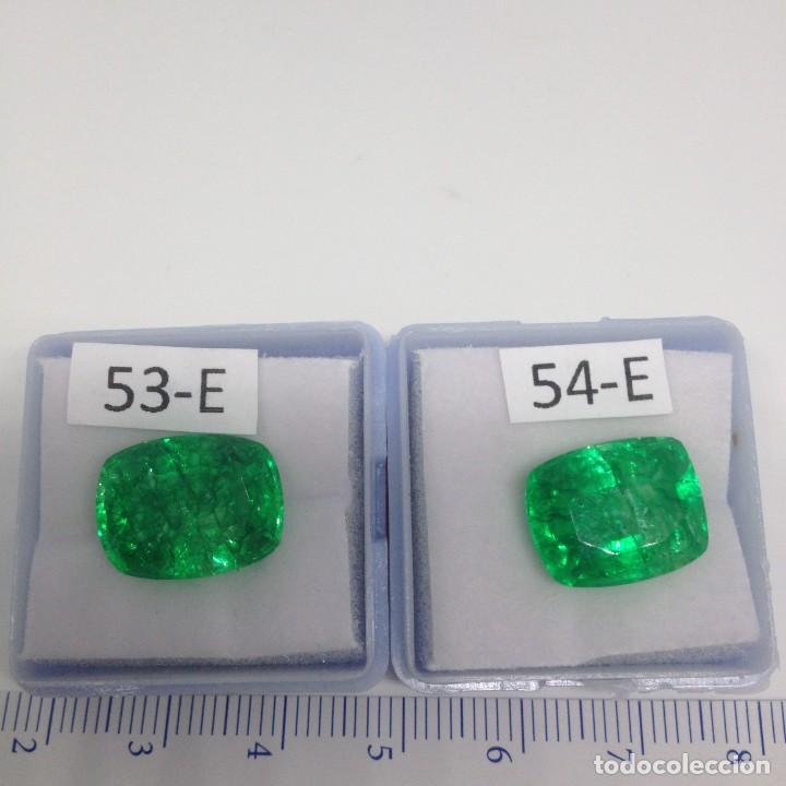 Gioielleria: 2 BONITAS GEMAS SIMIL/ESMERALDA, PARA, PENDIENTES, ETC.