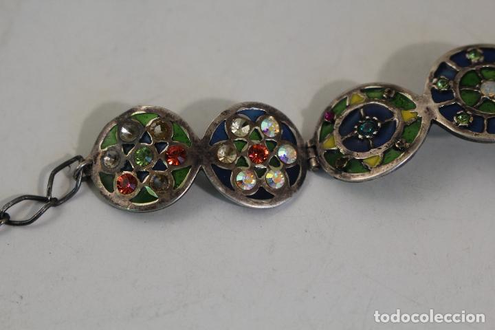 Joyeria: pulsera plata 925 con cristales - Foto 5