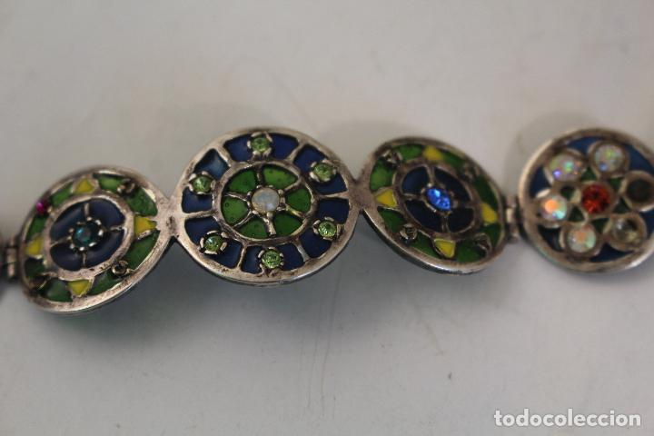 Joyeria: pulsera plata 925 con cristales - Foto 9