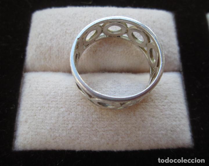 Joyeria: ANTIGUO ANILLO DE PLATA MACIZA - SIN ESTRENAR - Foto 2